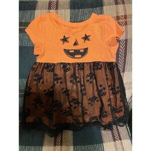3 for $15 💜 𝅺LIGHTNING BUG BABY Girls Size 24 Months HALLOWEEN PUMPKIN Dress